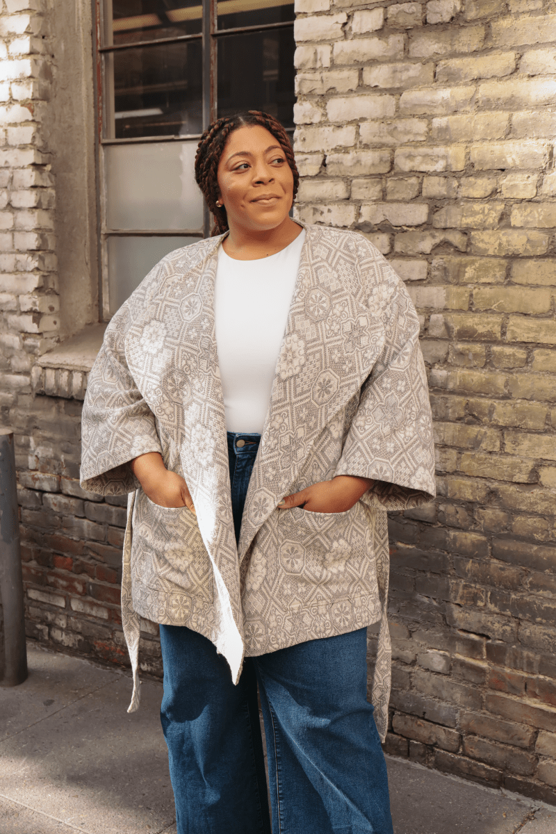 The Mosaic Coat - READY - TO - SHIP - OddBird Co.