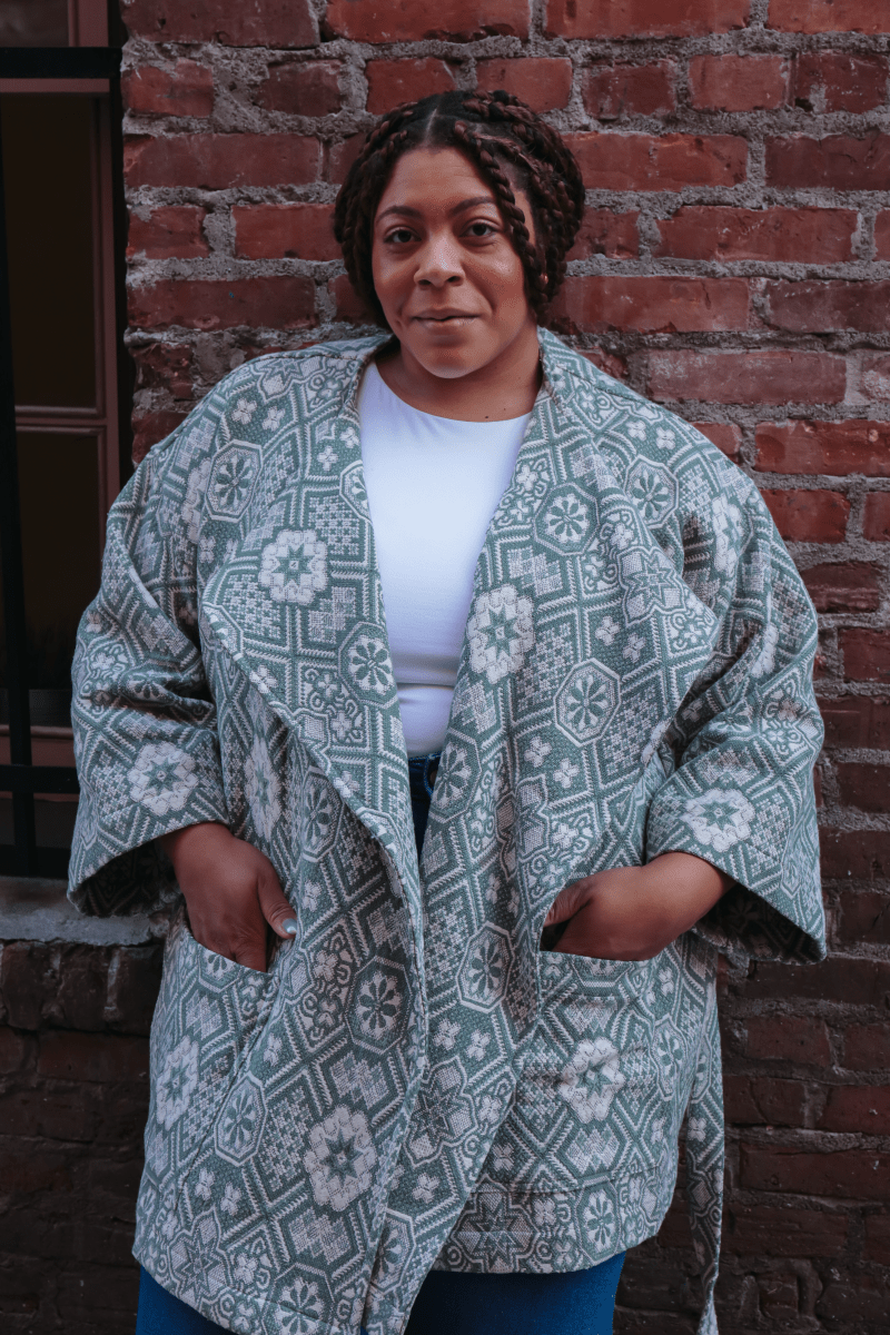 OddBird Loungewear The Mosaic Coat- READY-TO-SHIP (Copy)