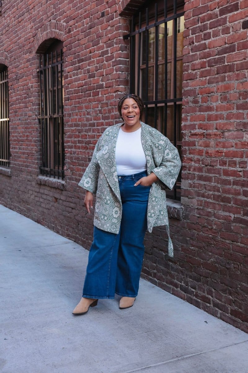 OddBird Loungewear The Mosaic Coat- READY-TO-SHIP (Copy)