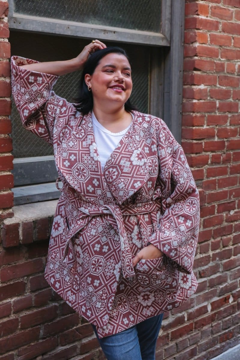 OddBird Loungewear The Mosaic Coat- MADE TO ORDER