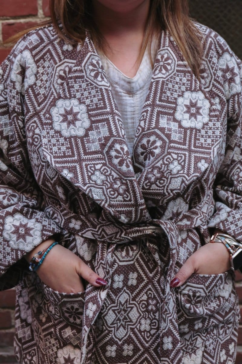 OddBird Loungewear The Mosaic Coat- MADE TO ORDER