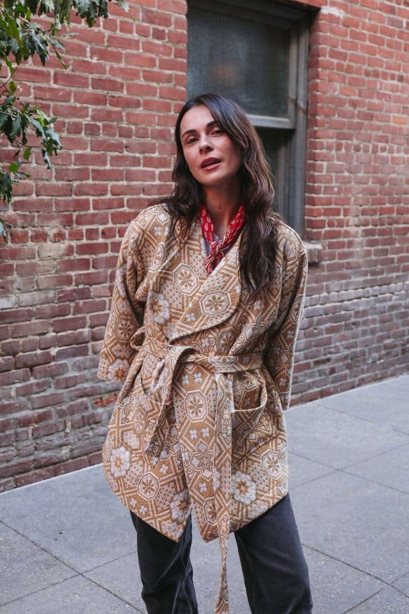 OddBird Loungewear The Mosaic Coat- MADE TO ORDER