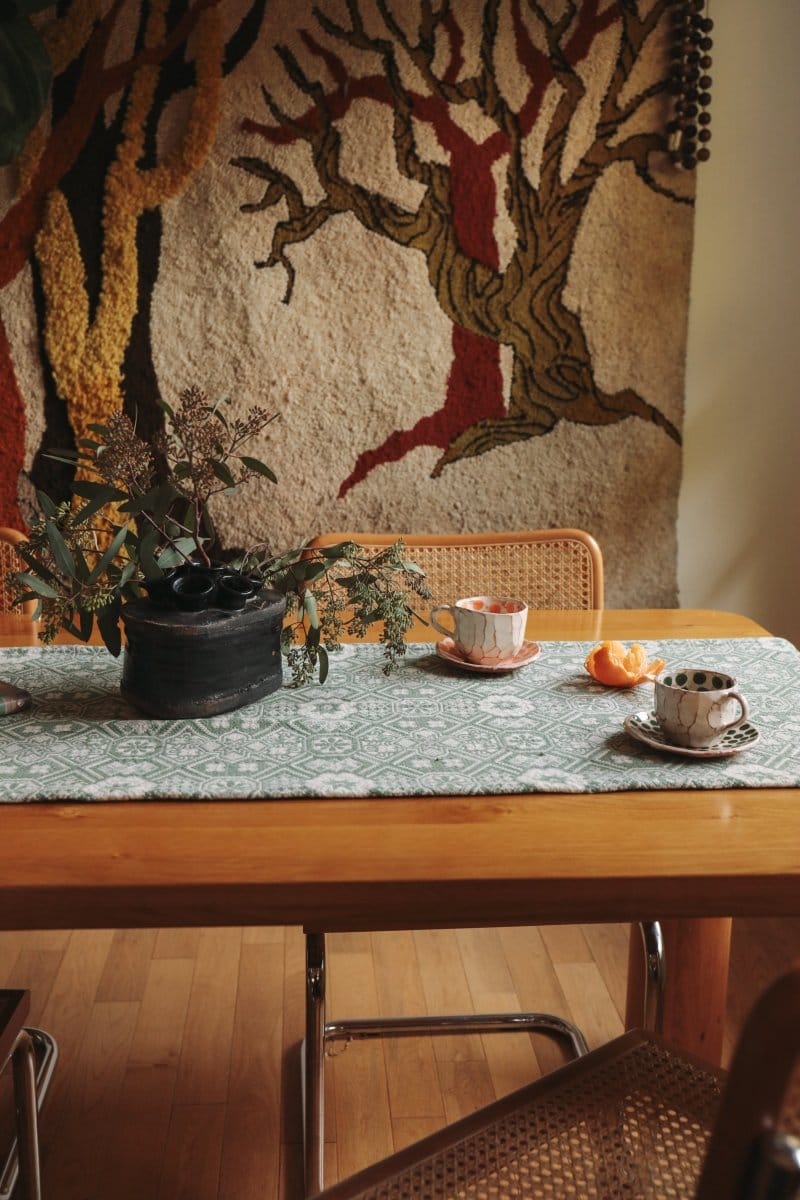 OddBird Accessories The Waste-Not-Want-Not Mosaic Table Runner
