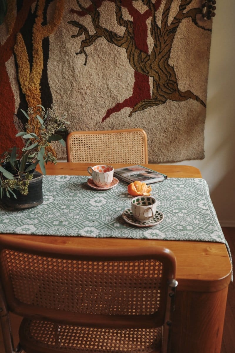 OddBird Accessories The Waste-Not-Want-Not Mosaic Table Runner