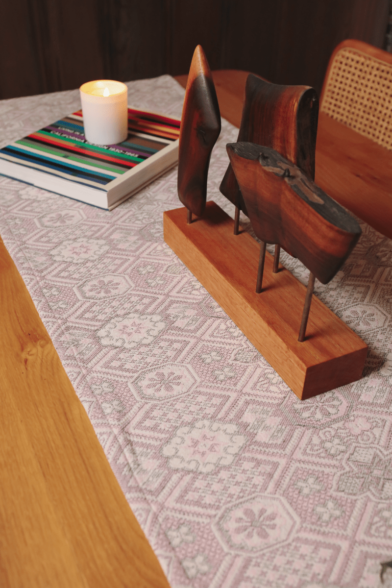 OddBird Accessories The Waste-Not-Want-Not Mosaic Table Runner
