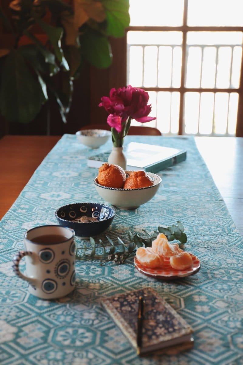 OddBird Accessories The Waste-Not-Want-Not Mosaic Table Runner