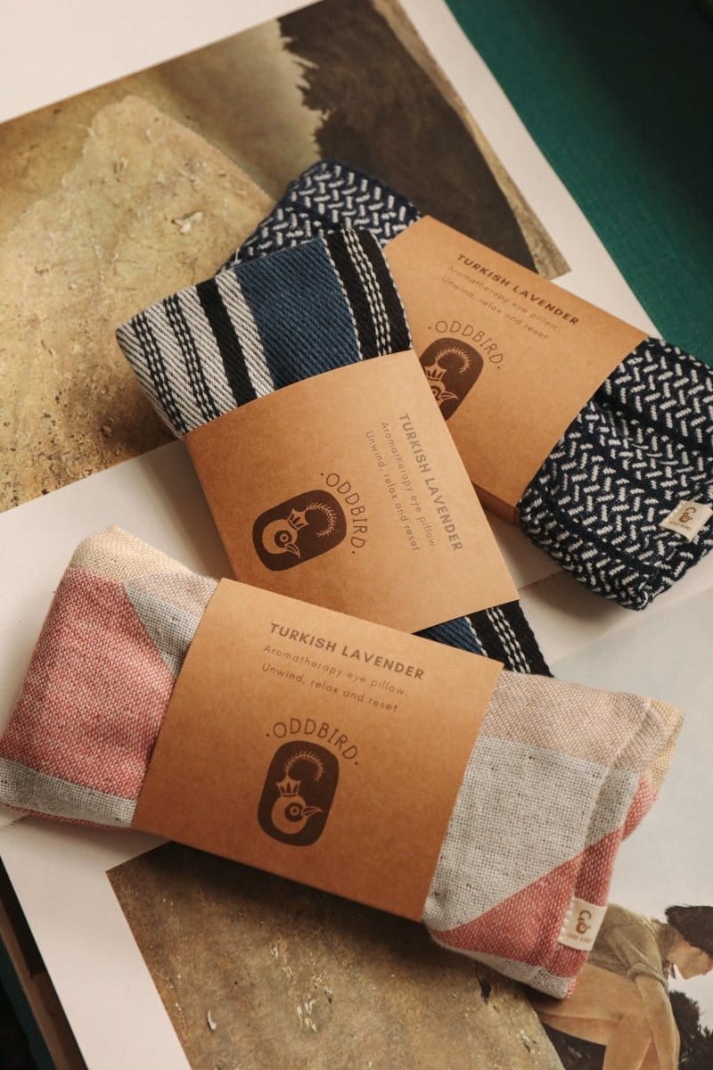 OddBird Accessories Kilim Eye Pillow Turkish Lavender Hot/Cold Eye Pillows