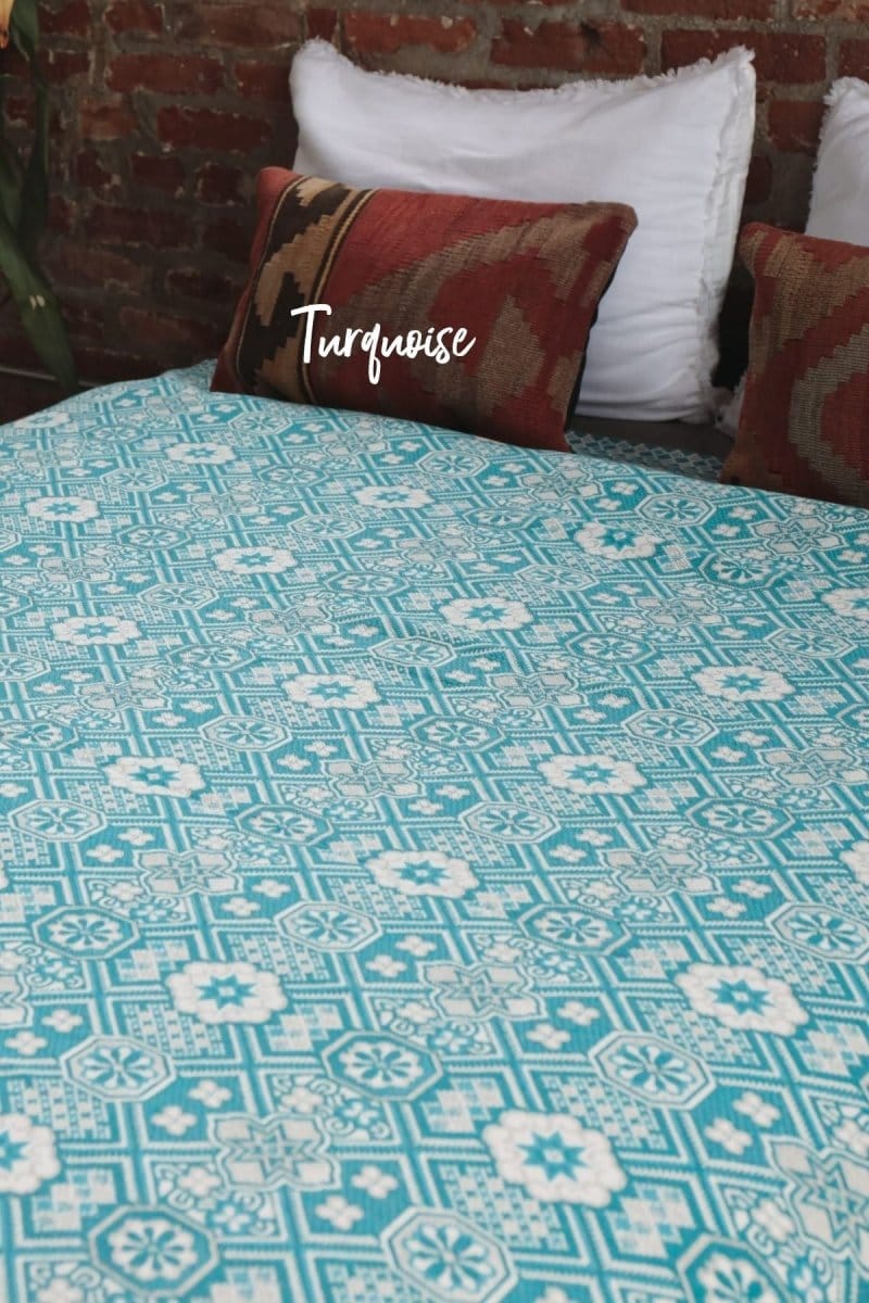 OddBird Co. Turquoise Waste Not Want Not - Mosaic Loop Bag