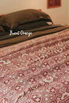 OddBird Co. Burnt Orange Waste Not Want Not - Mosaic Loop Bag