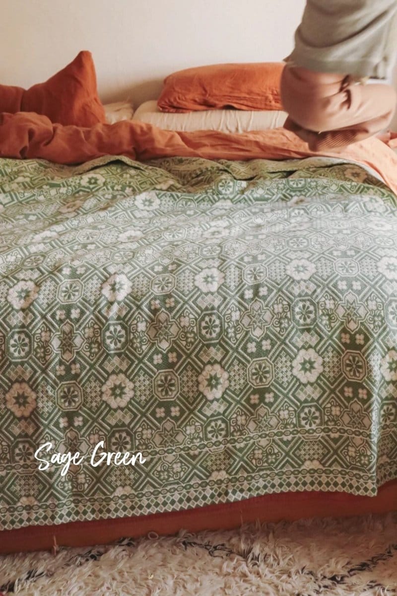 OddBird Co. Sage Green Waste Not Want Not - Mosaic Loop Bag