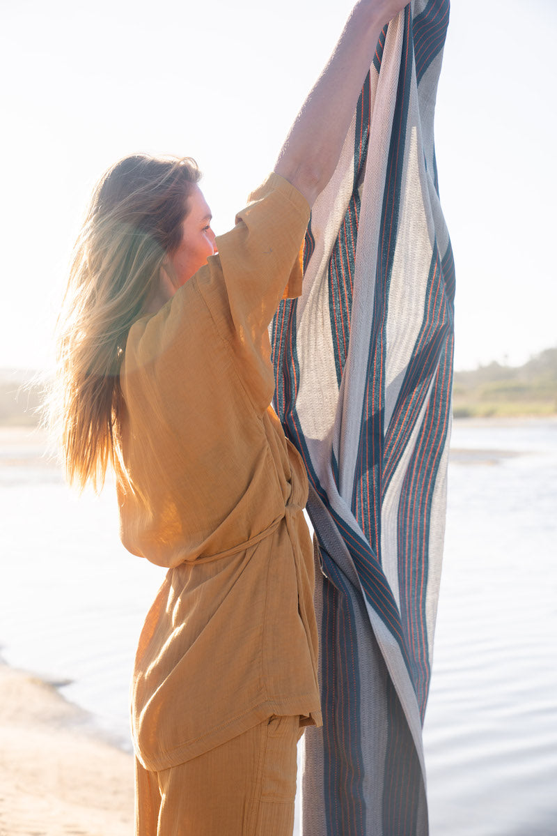 Fidan Turkish Towel Luxury Cotton Handwoven Turkish Towel in