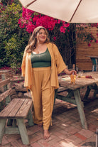 OddBird Loungewear Kardeş Şile Loungewear Separates - Marigold