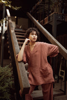 OddBird Loungewear Kardeş Loungewear Separates - Canyon Rose
