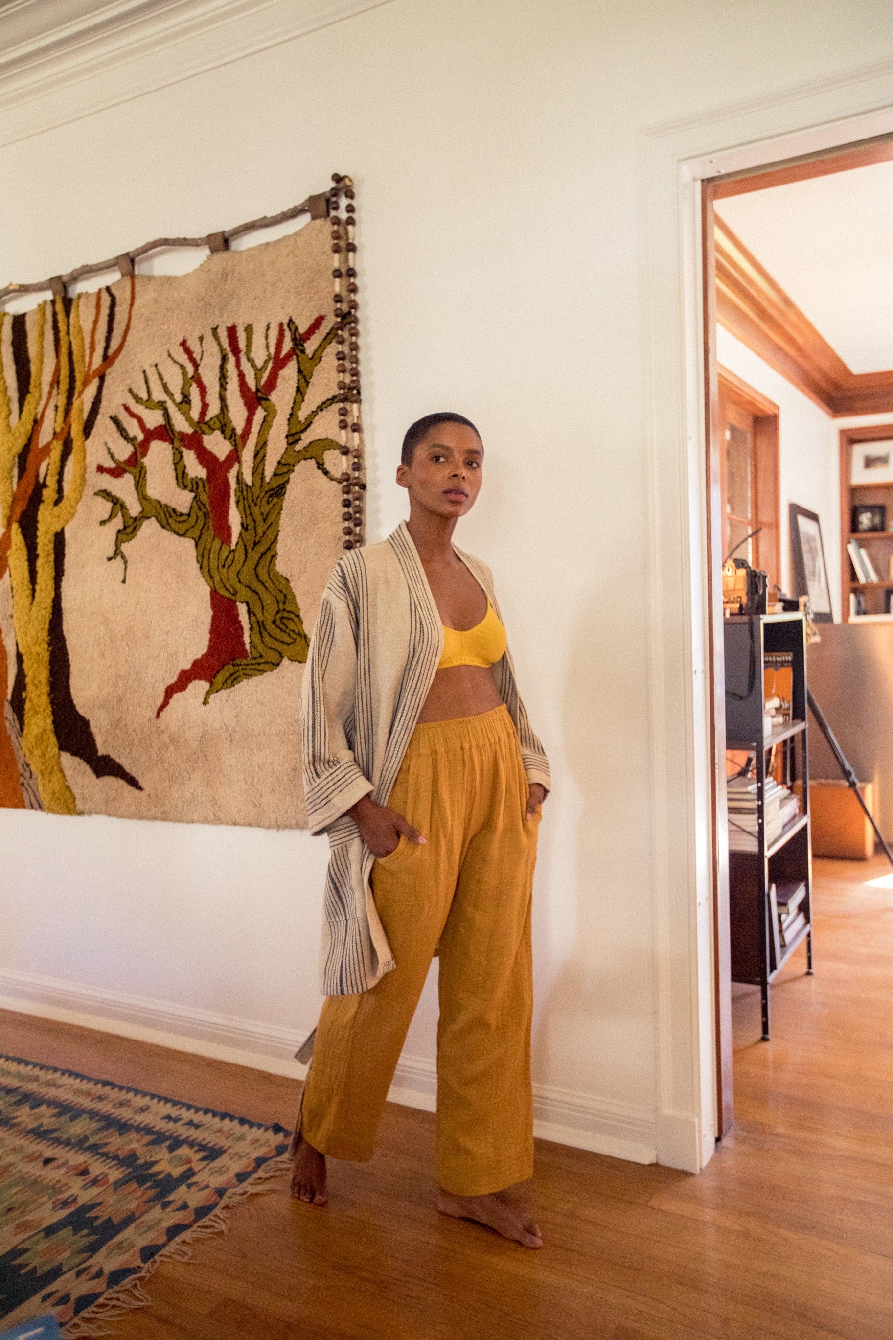 OddBird Loungewear Kardeş Loungewear Separates - Marigold