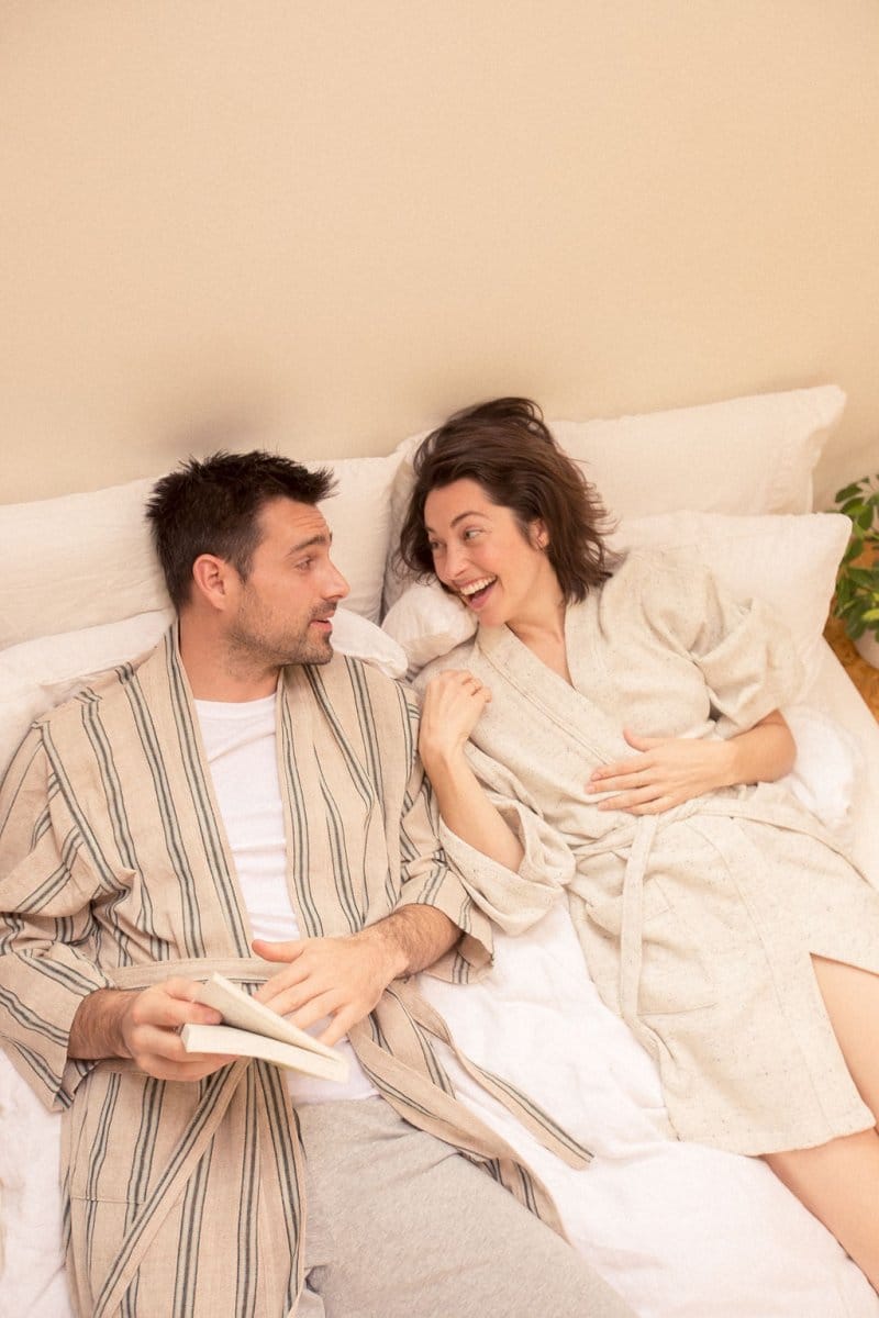 OddBird Robes Dalga Kisa-Cut Robe