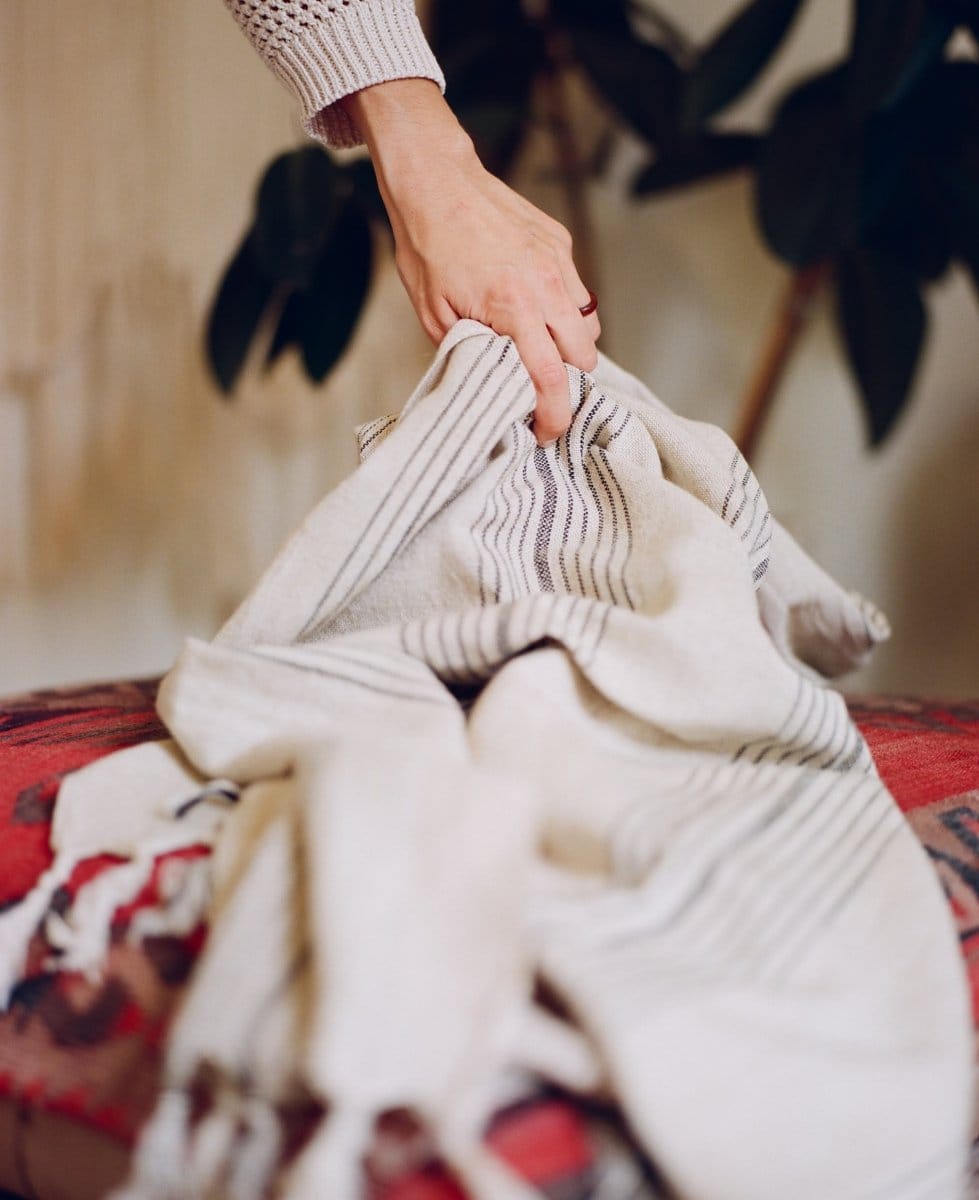 OddBird Towels Bath Towel (Single) Fener Handwoven Linen Towel