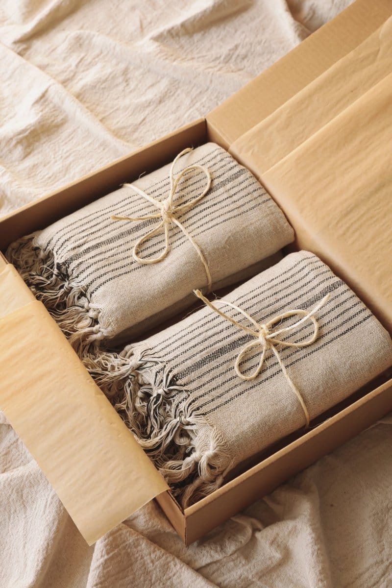 OddBird Towels Bath Towel (Single) Fener Handwoven Linen Towel