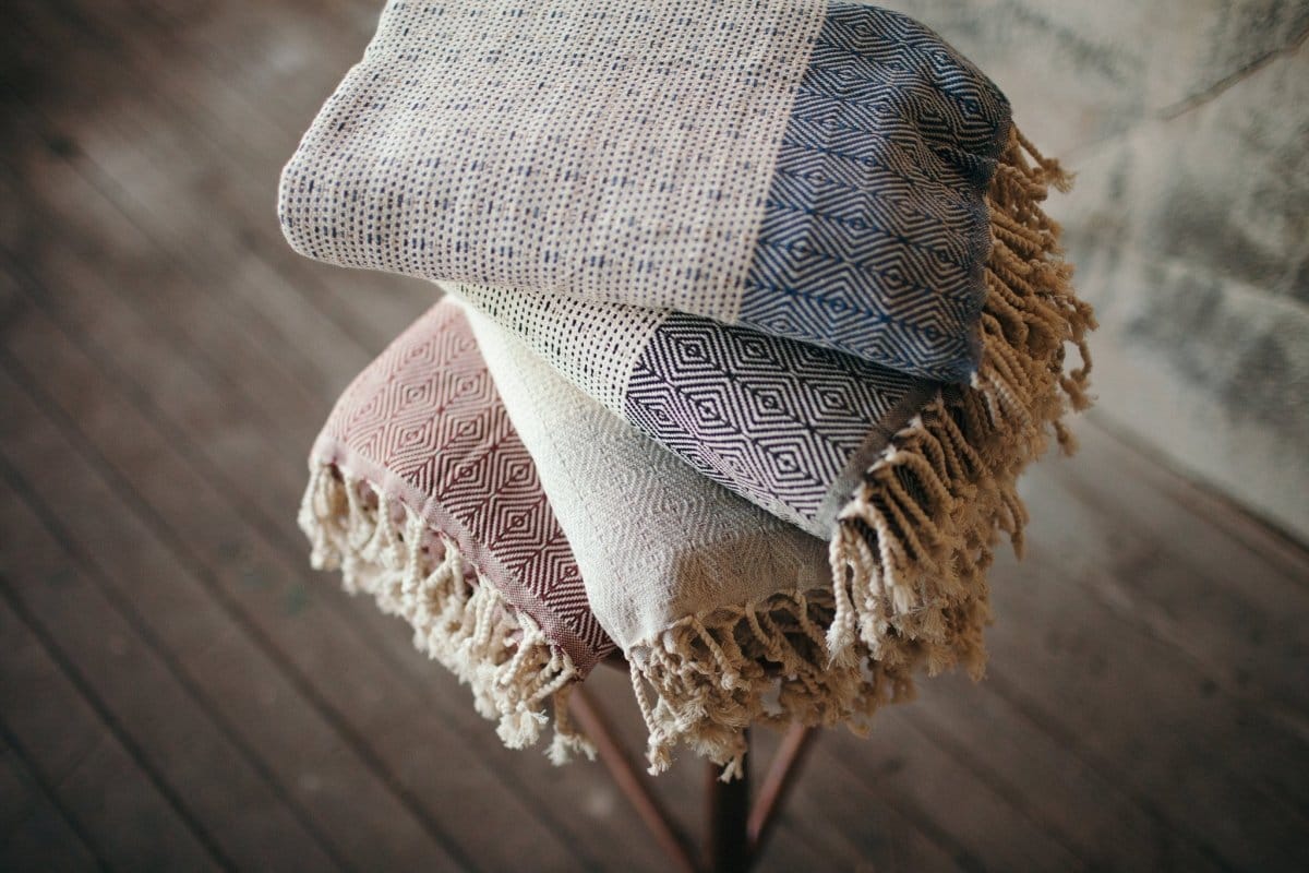 OddBird Towels Hazal Handwoven Towel Collection