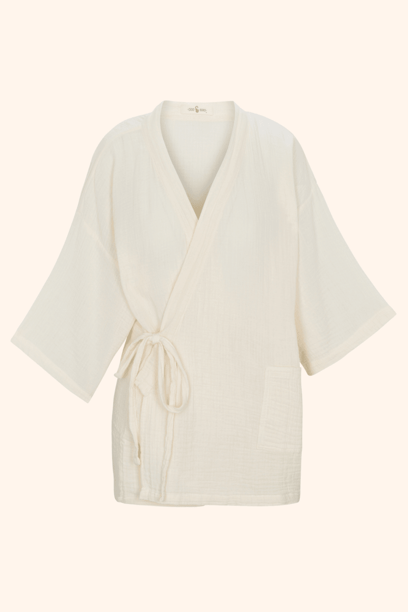 Kardeş Loungewear Separates - Alabaster - LKTOPALXS - OddBird Co.