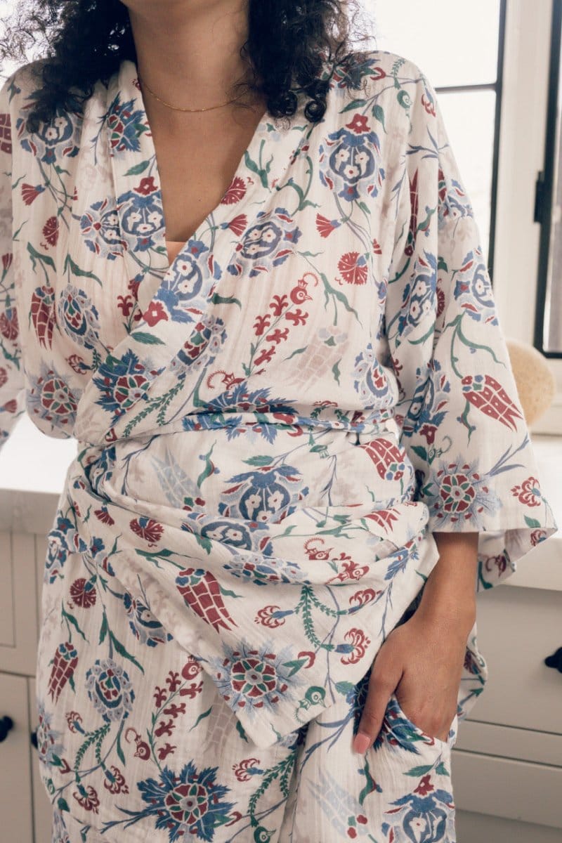 OddBird Loungewear Kardeş Loungewear Separates - Lale Print