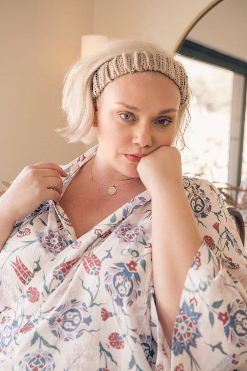 OddBird Loungewear Kardeş Şile Loungewear Separates - Lale Print