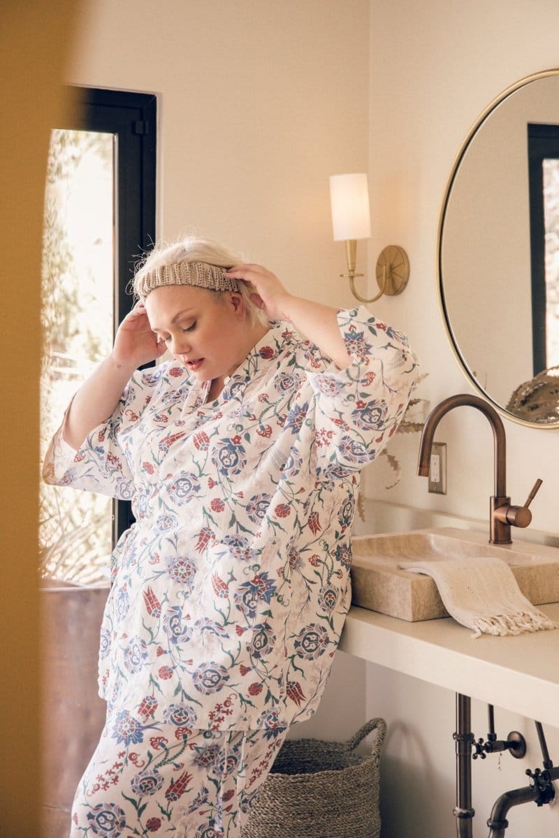 OddBird Loungewear Kardeş Şile Loungewear Separates - Lale Print