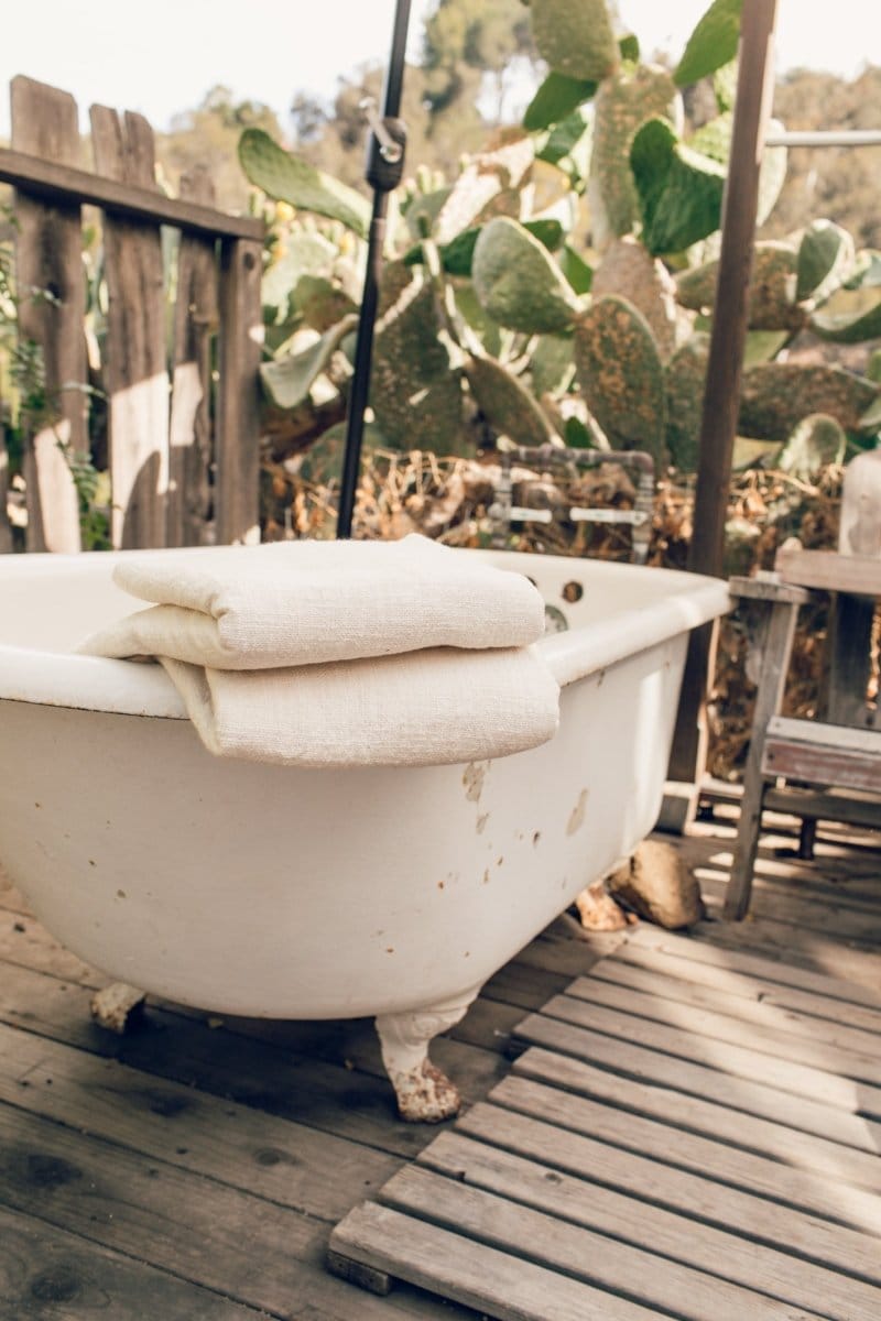 OddBird Towels Bath Towel (Single) Limited Edition Beyaz Handwoven Towel