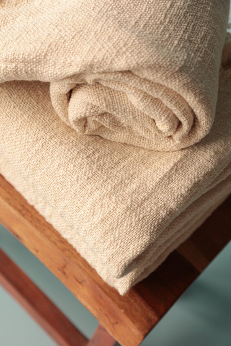 OddBird Towels Bath Towel (Single) Limited Edition Beyaz Handwoven Towel