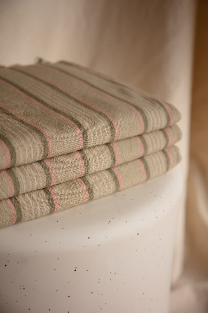 Limited Edition Oddbird x Madewell Handwoven Towel Collection SAMPLES/SECONDS - TMWCPINK - OddBird Co.