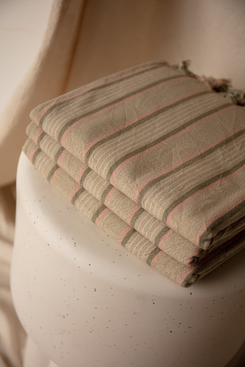Limited Edition Oddbird x Madewell Handwoven Towel Collection SAMPLES/SECONDS - TMWCPINK - OddBird Co.