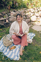 Limited Edition Turkuaz Handwoven Towel - TCTURKBT - OddBird Co.