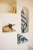 Limited Edition Turkuaz Handwoven Towel - TCTURKBT - OddBird Co.
