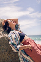 Limited Edition Turkuaz Handwoven Towel - TCTURKBT - OddBird Co.