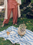 Limited Edition Turkuaz Handwoven Towel - TCTURKBT - OddBird Co.