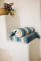 Limited Edition Turkuaz Handwoven Towel - TCTURKBT - OddBird Co.
