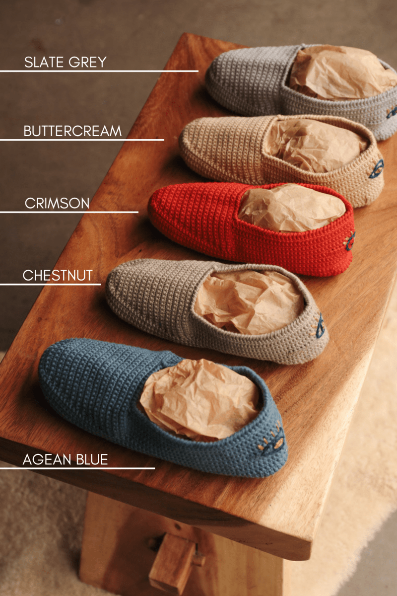 OddBird Footwear Nazar Handmade Patik - Traditional Crocheted Bootie