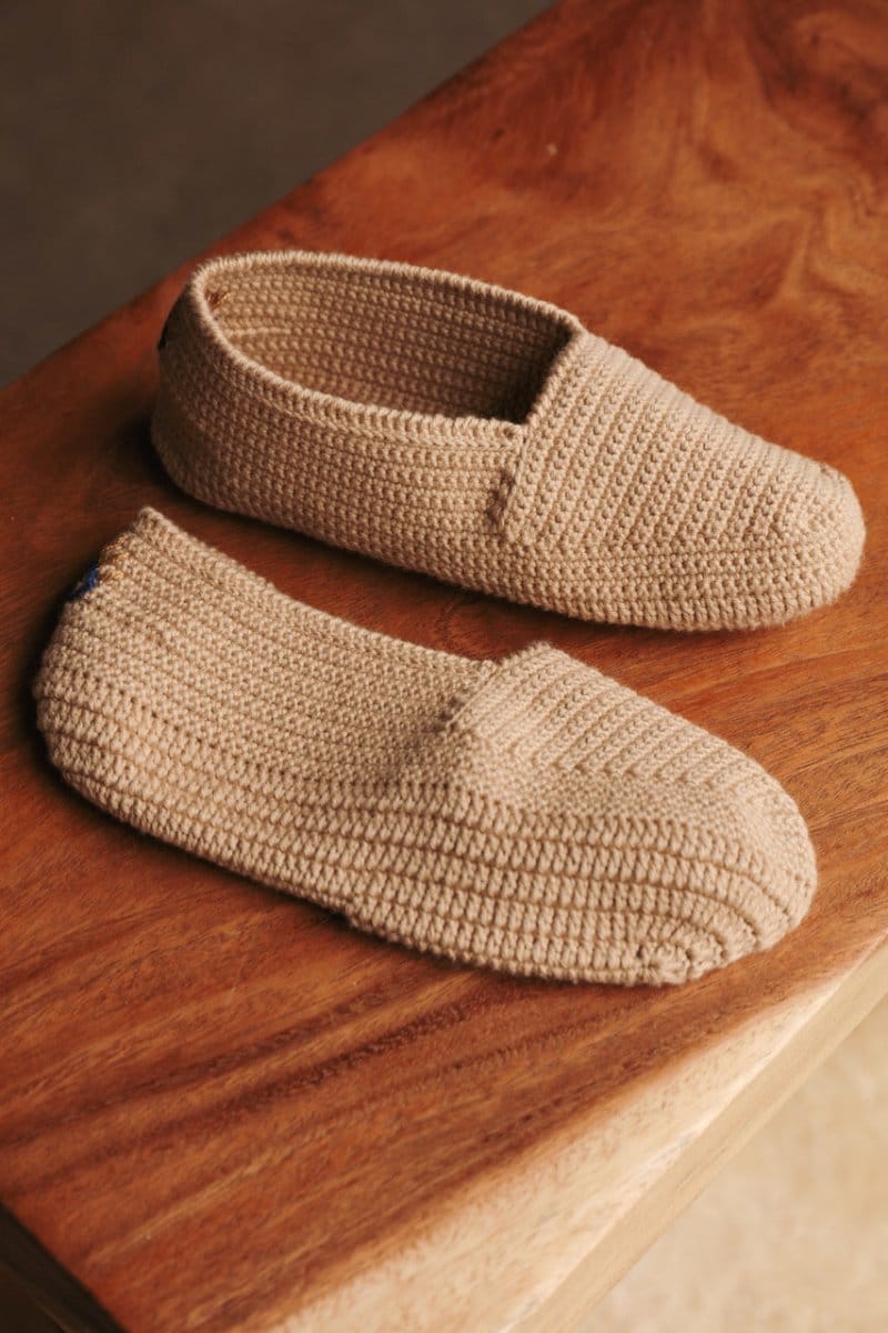 OddBird Footwear Buttercream / S (fits sizes 5/6) Nazar Handmade Patik - Traditional Crocheted Bootie