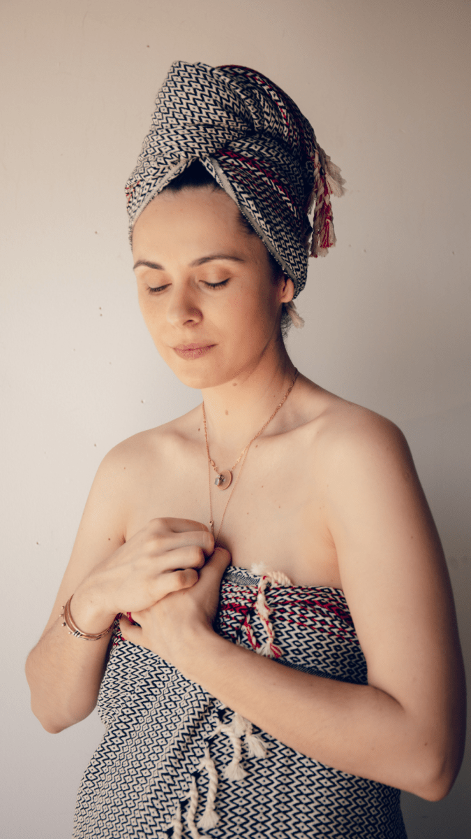 OddBird Towels Redline Handwoven Towel Collection