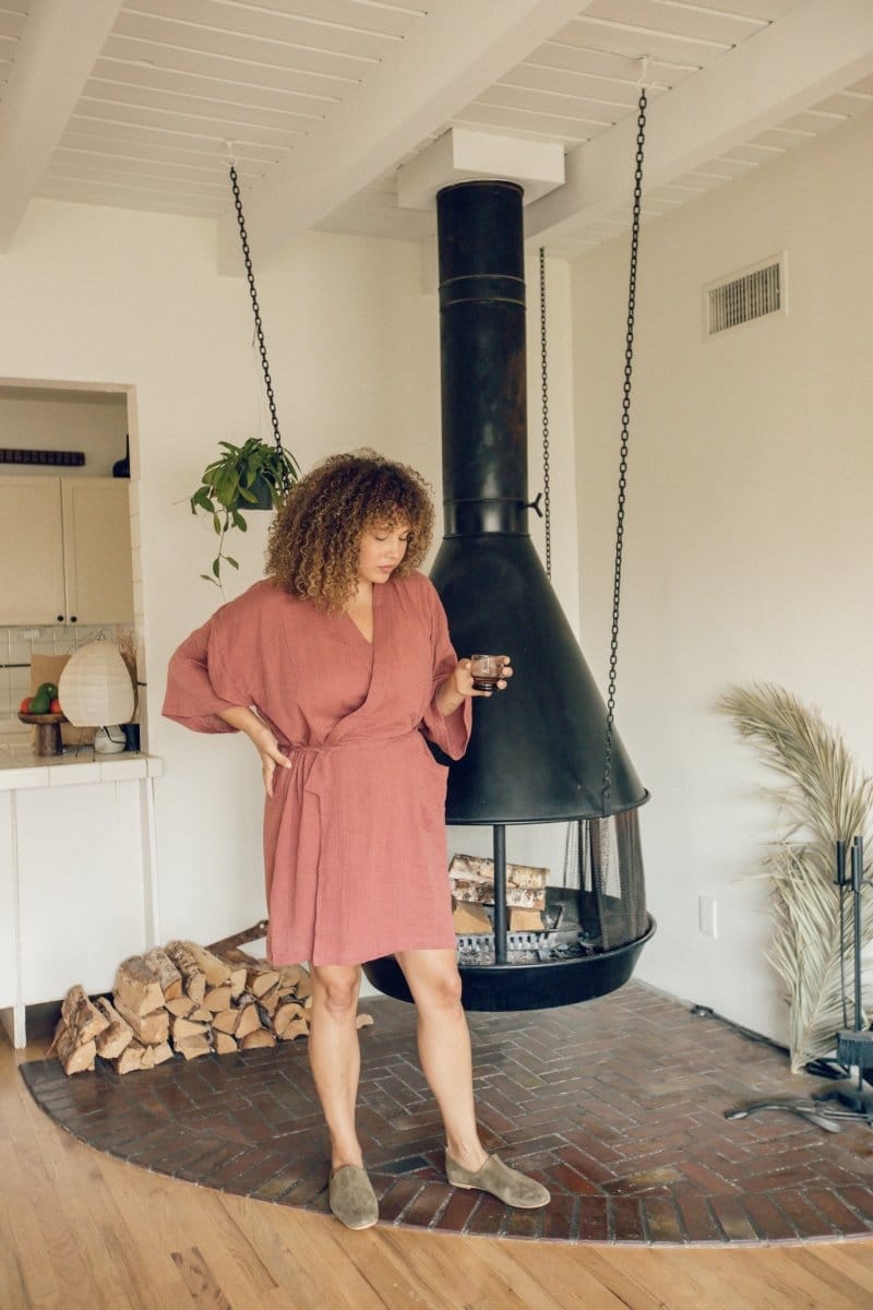 OddBird Loungewear Selin Sleep/Play Dress - SECONDS/SAMPLE