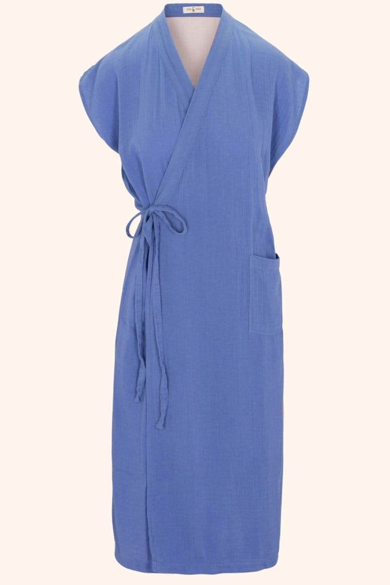 blue box dress Love Me Forever Light Blue Square Neck Maxi Dress