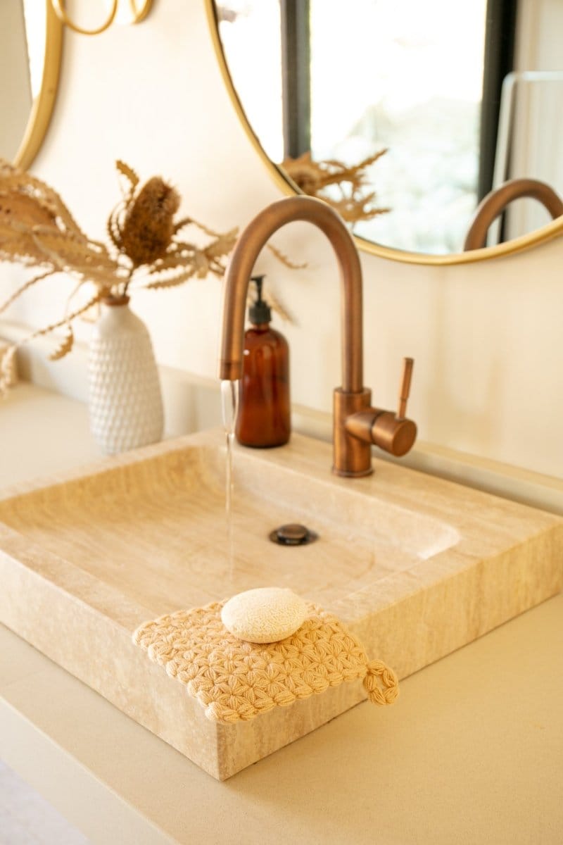 OddBird Accessories Traditional Turkish Crocheted Kese (Wash Cloth)