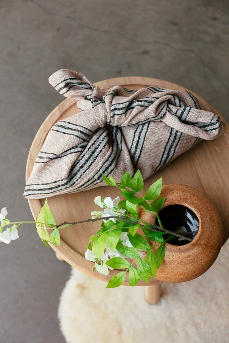 OddBird Accessories Mavis (Blue Stripe) Waste Not Want Not - Bento Bag